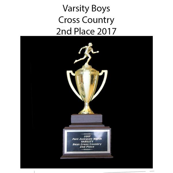 2017 Varsity Boys Cross country 2nd 